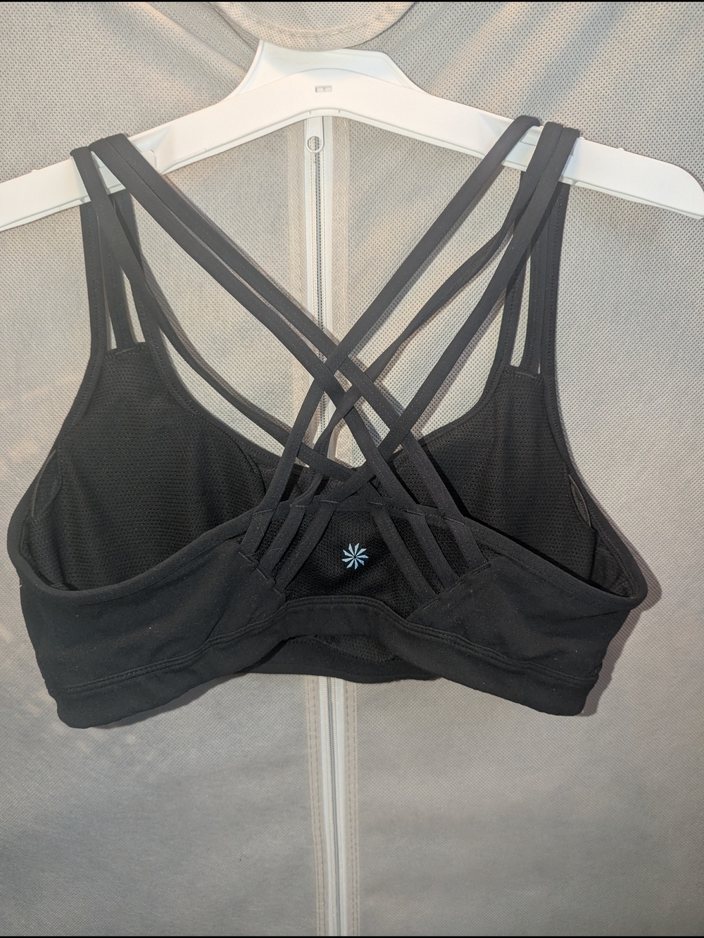 Athleta Black Triple-Strap Sports Bra - Picture 4 of 4